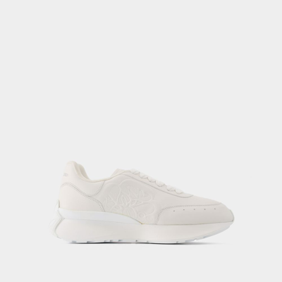 Alexander Mcqueen Sneakers -  - White - Leather In White