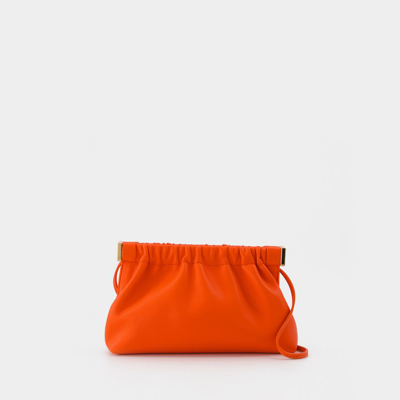 Shop Nanushka The Bar Mini Should Bag In Orange