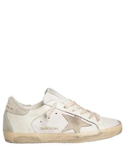 Pre-owned Golden Goose Sneaker Damen Super-star Gwf00104.f003205.11110 White - Cream Sil