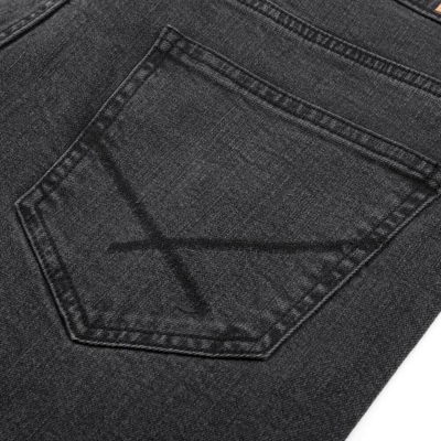 Pre-owned Bleed Jeans Active Lyocell Tencel Black Washed Hose Vegan Bio Baumwolle Fair Eco