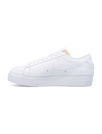 Shop Nike Blazer Low Platform In White