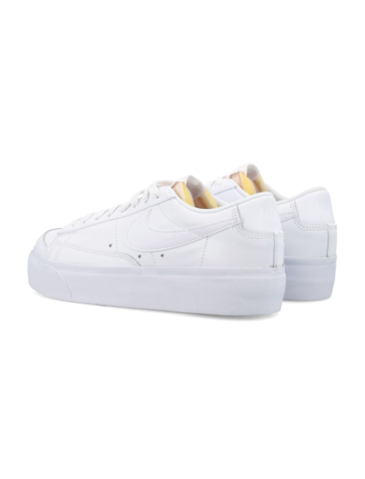 Shop Nike Blazer Low Platform In White