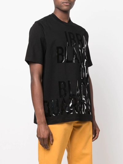 Shop Dsquared2 X Ibrahimović Logo-print T-shirt In Black