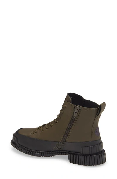 Shop Camper Pix Combat Boot In Multi Leather