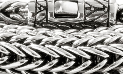 Shop John Hardy Classic Chain Wrap Bracelet In Silver
