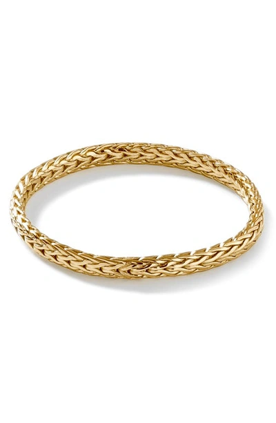 John Hardy Classic Chain 1.8mm Band Ring In Gold