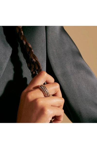 John Hardy Kami Classic Chain Ring In Silver