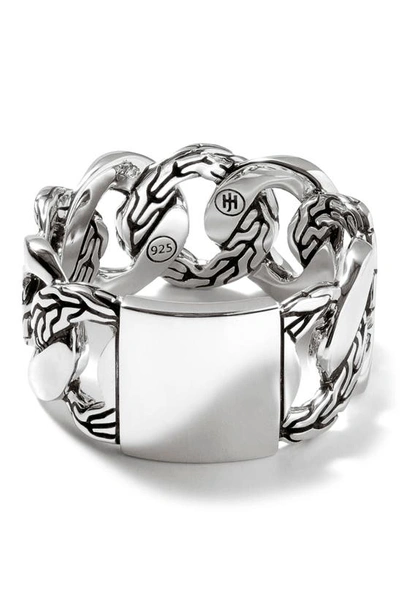 John Hardy Women's Sterling Silver Classic Chain Band Ring In Metallic