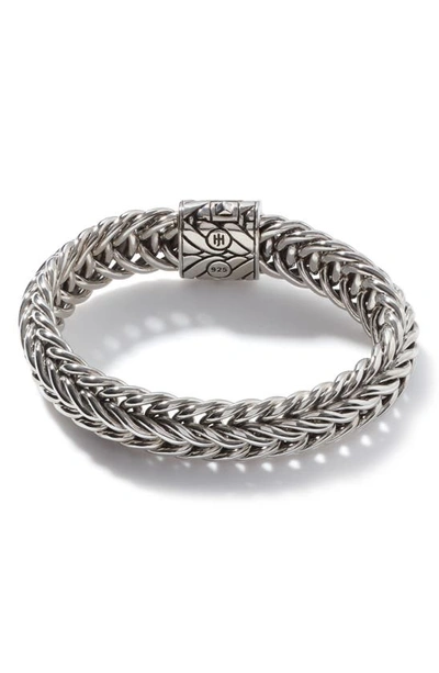 Shop John Hardy Kami Classic Chain Rope Bracelet In Silver
