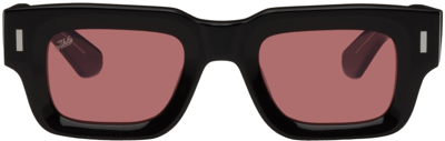 Shop Akila Black Ares Sunglasses In Black/red