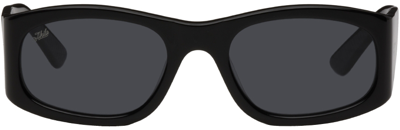 Shop Akila Black Eazy Sunglasses