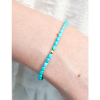 Shop The Alkemistry Women's Yellow Vianna 18ct Yellow-gold And Turquoise Bracelet