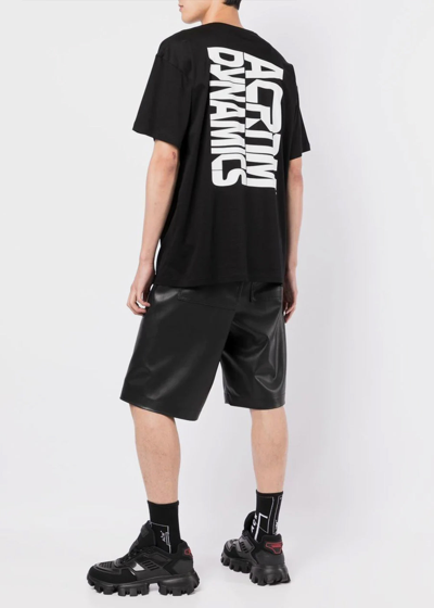 Shop Acronym Black S24-pr-a Mercerized T-shirt