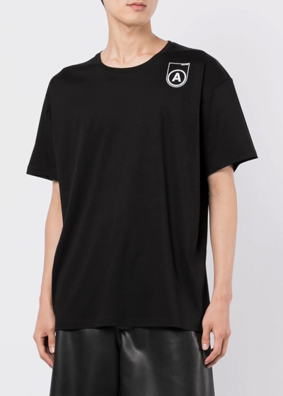 Shop Acronym Black S24-pr-b Mercerized T-shirt