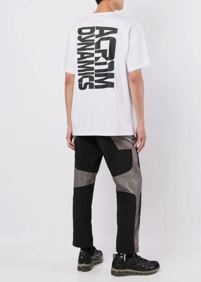 Shop Acronym White S24-pr-a Mercerized T-shirt