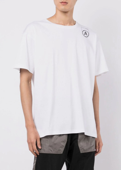Shop Acronym White S24-pr-b Mercerized T-shirt