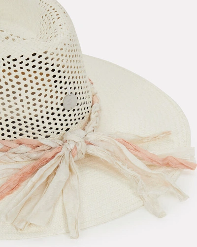 Shop Freya Eclipse Ombré Straw Hat In White