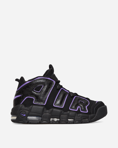 Shop Nike Air More Uptempo '96 Sneakers Black In Multicolor