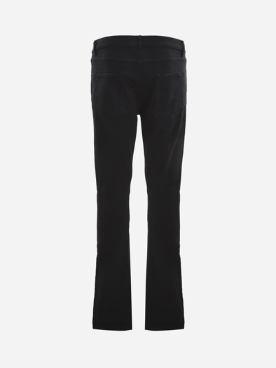 Shop Alyx Skinny Stretch Cotton Jeans In Black