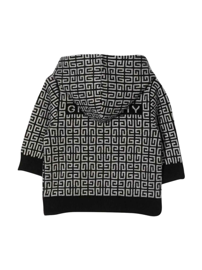 Shop Givenchy Black And Gray Sweatshirt Baby Boy . In Nero/grigio