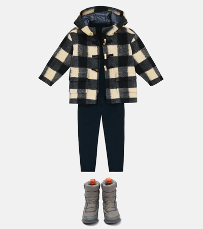Sorel Whitney Ii Puffy Ankle Boots In Quarry, Sea Salt
