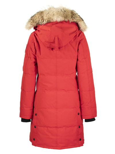 Shop Canada Goose Shelburne - Fusion Fit Parka In Red