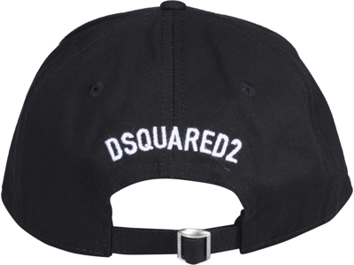 Shop Dsquared2 Cool Baseball Cap In Black