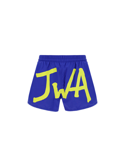 Shop Jw Anderson Swim Shorts In Blue