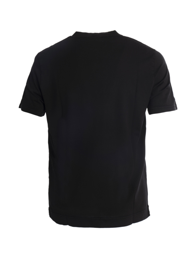Shop Fedeli Crewneck T-shirt In Black