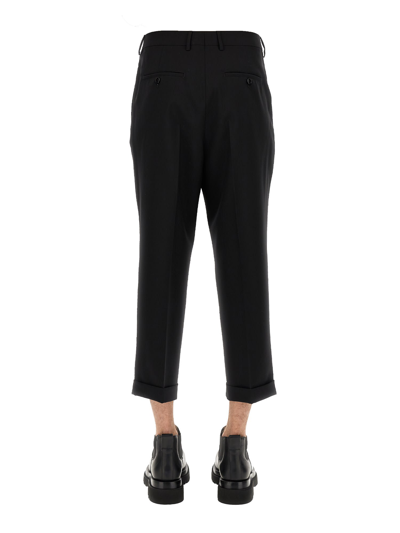 Shop Ami Alexandre Mattiussi Carrot Fit Pants In Black