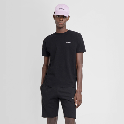 Shop Off White C/o Virgil Abloh Man Black T-shirts