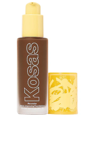 Shop Kosas Revealer Skin Improving Foundation Spf 25 In Deep Neutral Olive 400
