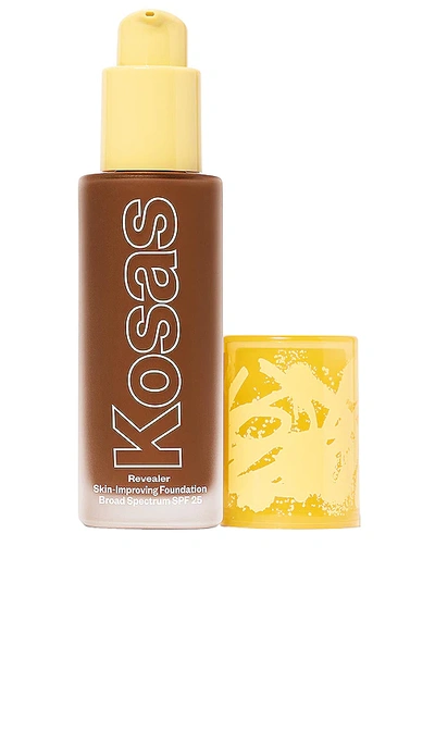 Shop Kosas Revealer Skin Improving Foundation Spf 25 In Deep Neutral Warm 410