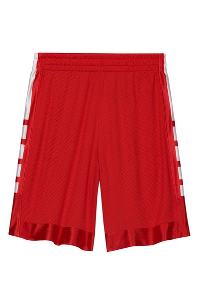 Shop Nike Kids' Elite Basketball Shorts In University Red/white