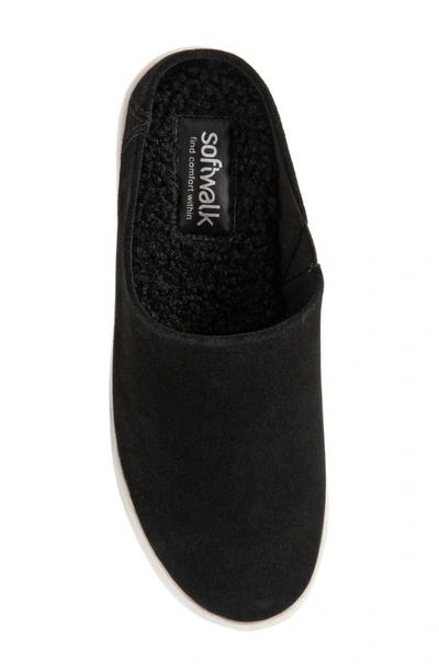 Shop Softwalk ® Auburn Mule In Black Suede