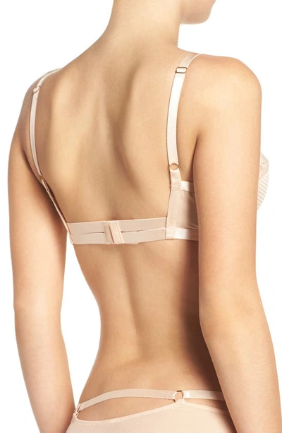 Shop Dita Von Teese Madame X Wireless Bra In Creme Caramel