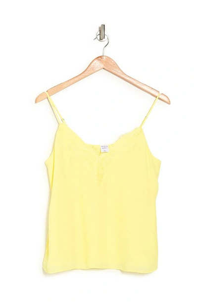 Shop Melrose And Market Lace Cami In Yellow Elfin