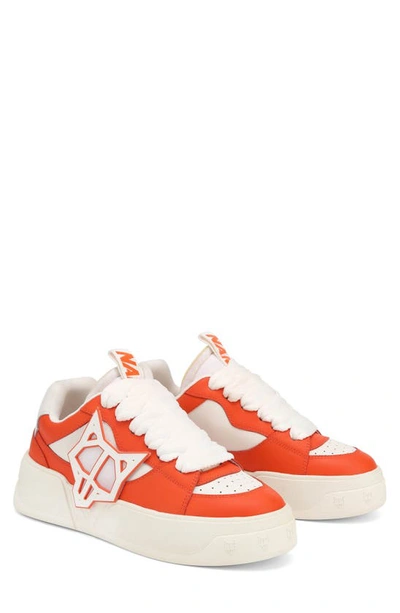 Shop Naked Wolfe Kosa Platform Sneaker In Orange