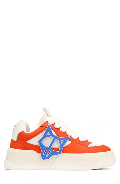 Shop Naked Wolfe Kosa Platform Sneaker In Orange