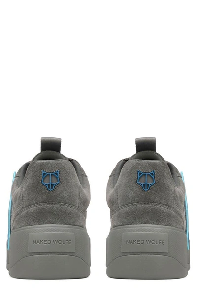Shop Naked Wolfe Kosa Platform Sneaker In Cool Grey