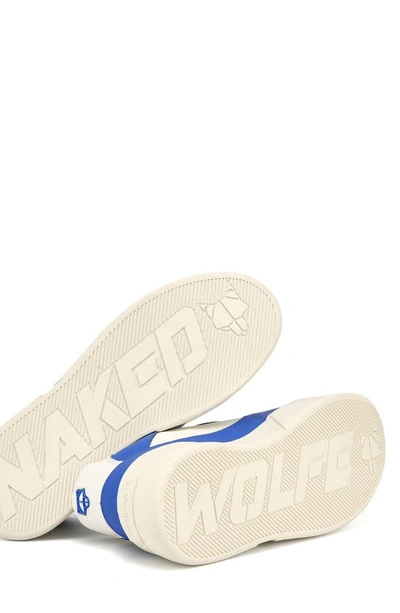 Shop Naked Wolfe Kosa Platform Sneaker In Blue