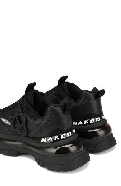 Shop Naked Wolfe Spring Platform Sneaker In Black