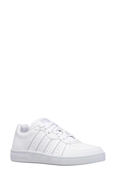 Shop K-swiss Westcourt Sneaker In White/ White