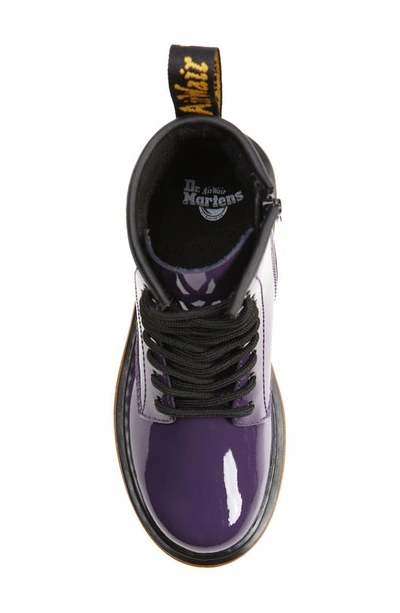 Shop Dr. Martens' Kids' 1460 Boot In Purple