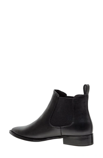 Shop Linea Paolo Zoey Pointed Toe Chelsea Boot In Black