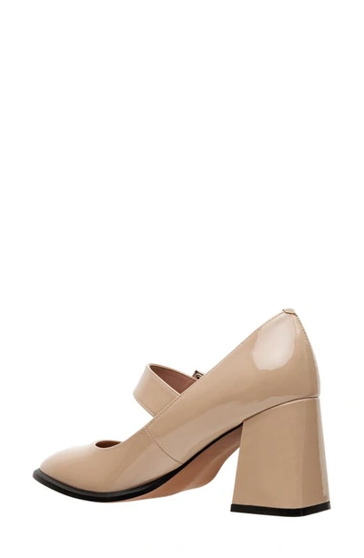 Linea Paolo Belle Mary Jane Pump In Maple Sugar