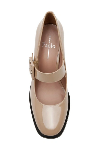 Shop Linea Paolo Belle Mary Jane Pump In Maple Sugar