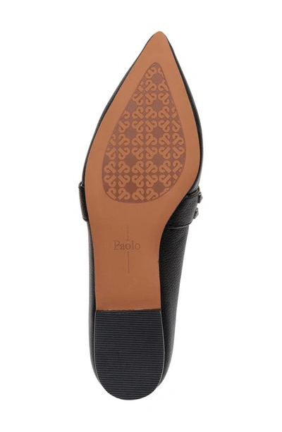 Linea Paolo Mylene Pointed Toe Flat In Black