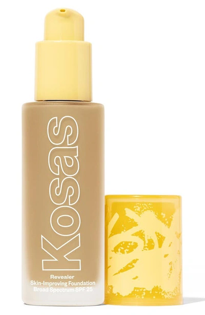Shop Kosas Revealer Skin Improving Spf 25 Foundation, 1 oz In Light Medium Neutral Olive 210