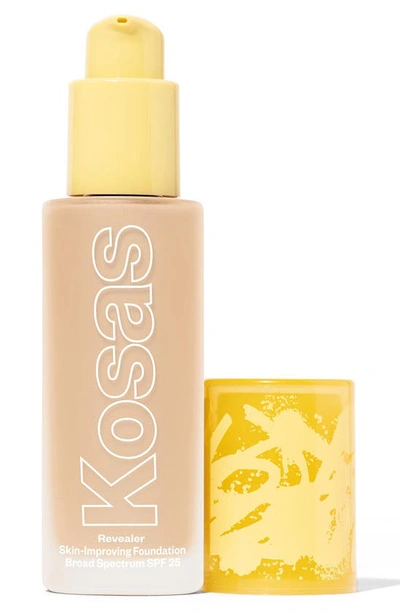 Kosas Revealer Skin-improving Foundation Spf25 With Hyaluronic Acid And Niacinamide Very Light Neutral 100 In Very Light Neutral 100